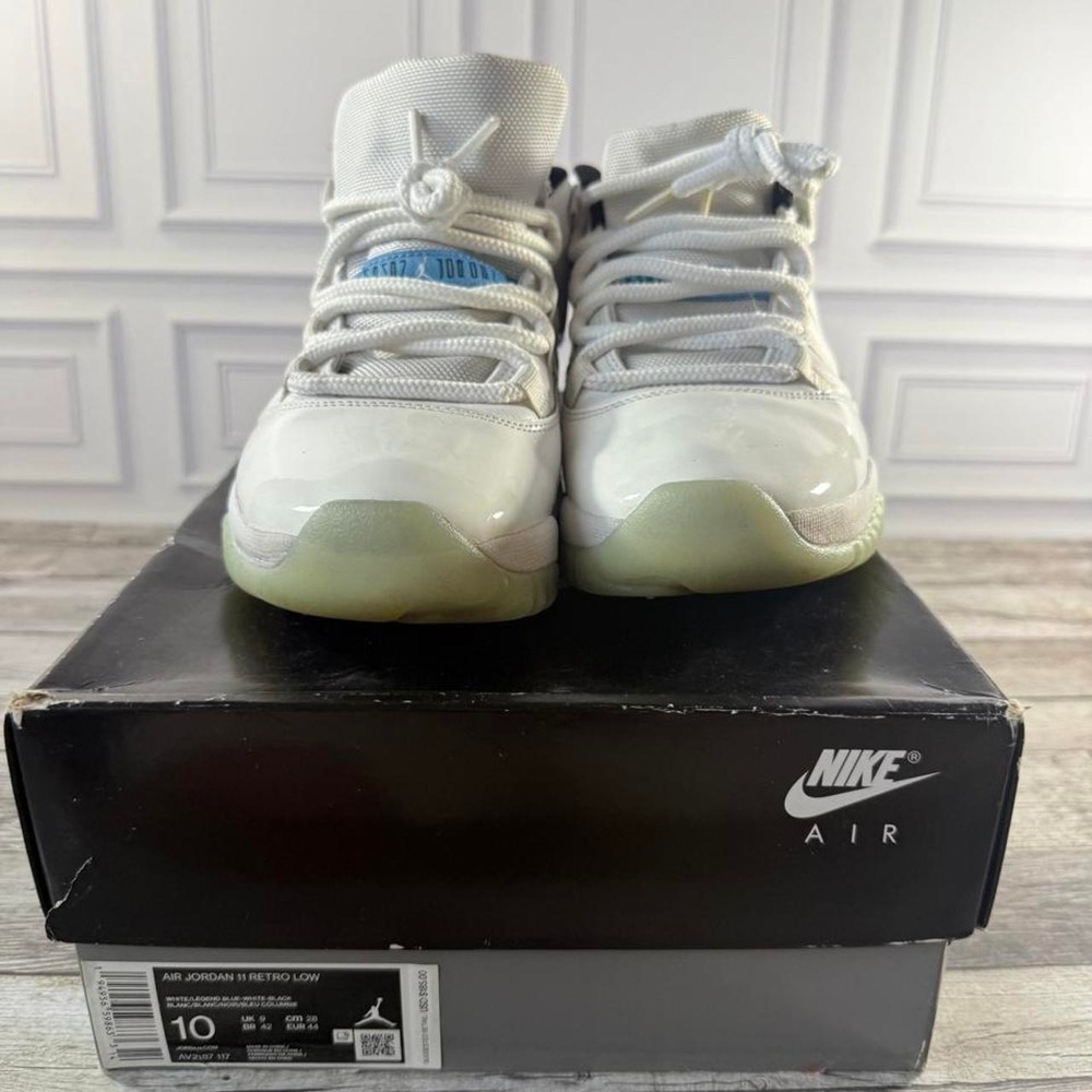 Air Jordan 11 Retro Low - white/legend blue sneakers - Picture 4 of 8